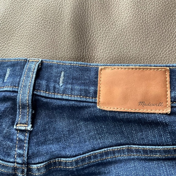 Madewell Women’s 31 10” High-Rise Skinny Jeans Distressed Minimalist Basic Blue - Picture 6 of 13